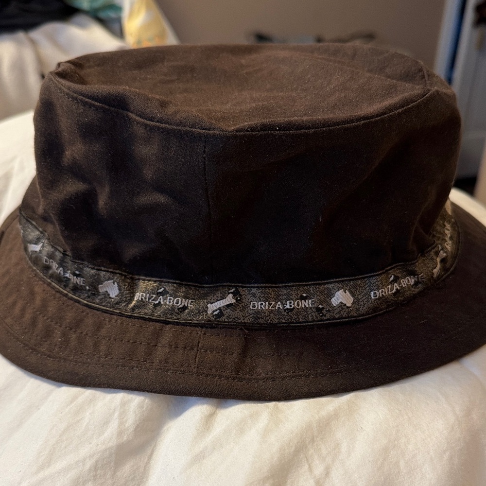 Driza-Bone Dark Brown bucket hat